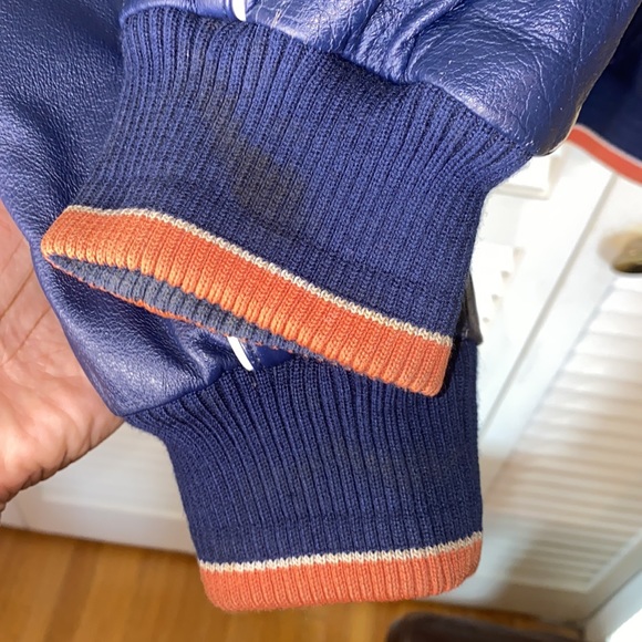 Men’s Vintage Leather Denver Broncos Coat…🏈 - Picture 12 of 13